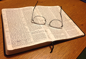 An open Bible and an open heart are excellent qualities of a Christian.